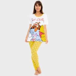 Womens Disney Winnie The Pooh Pyjamas