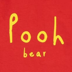 Baby Winnie The Pooh Sleepsuit And Hat Set -Children Products Shop wpss3721 WinnieThePooh Sleepsuit CloseUp