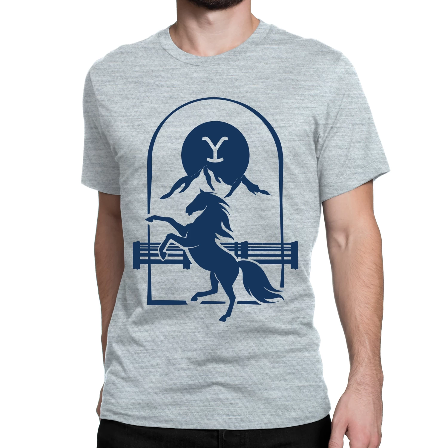 Mens Yellowstone Tshirt 5 Mens Yellowstone Tshirt - Image 3